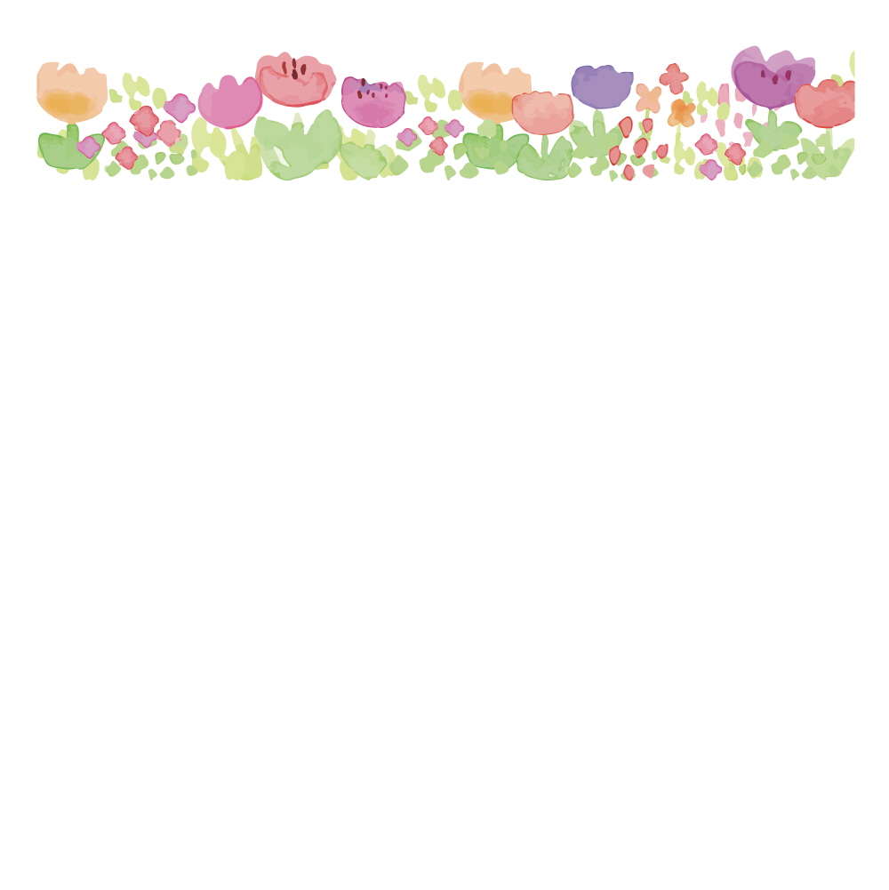 미소로 반기는 튤립