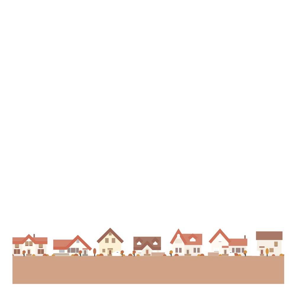 따뜻한 마을의 저녁