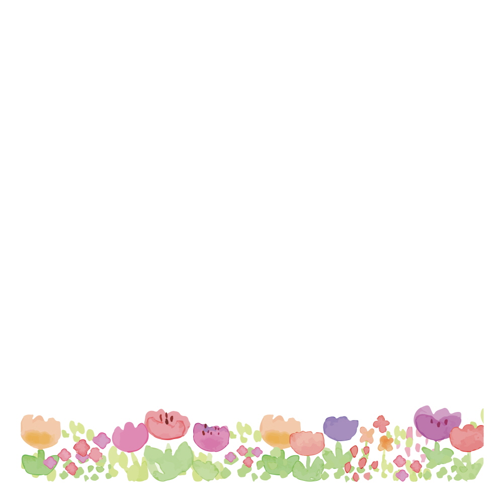 미소로 반기는 튤립