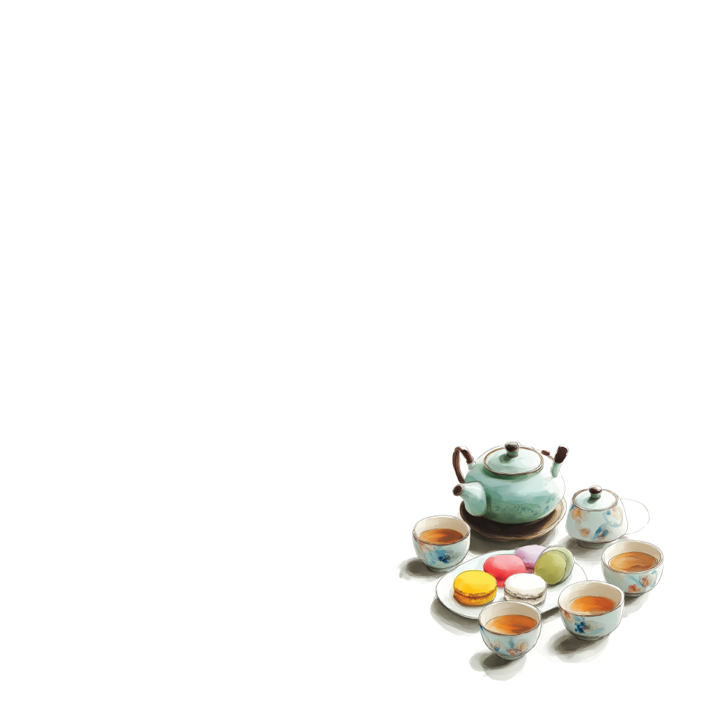 따뜻한 차와 함께해요