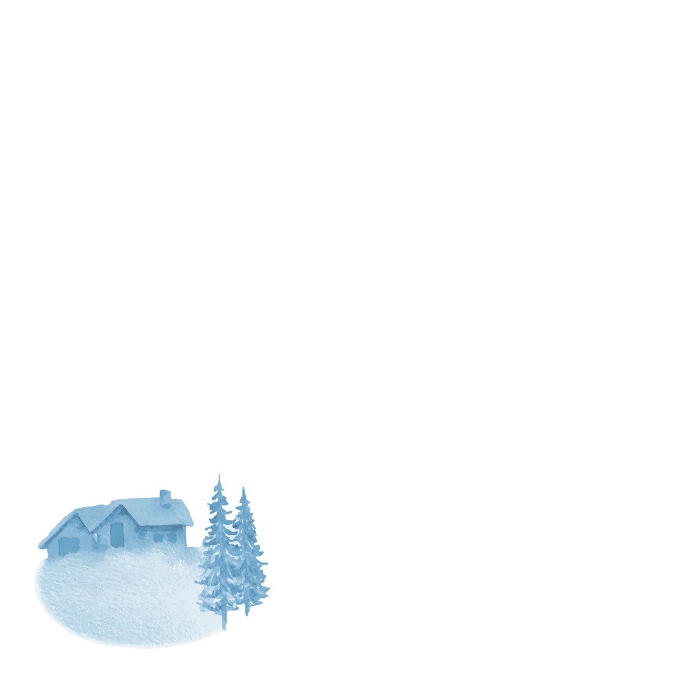 아름다운 겨울산