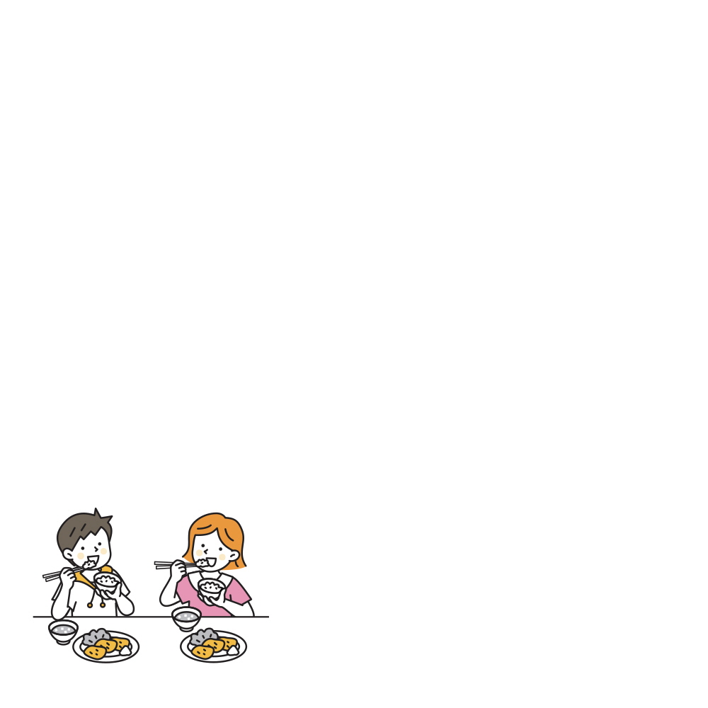 편식하지 않고 맛있는 식사