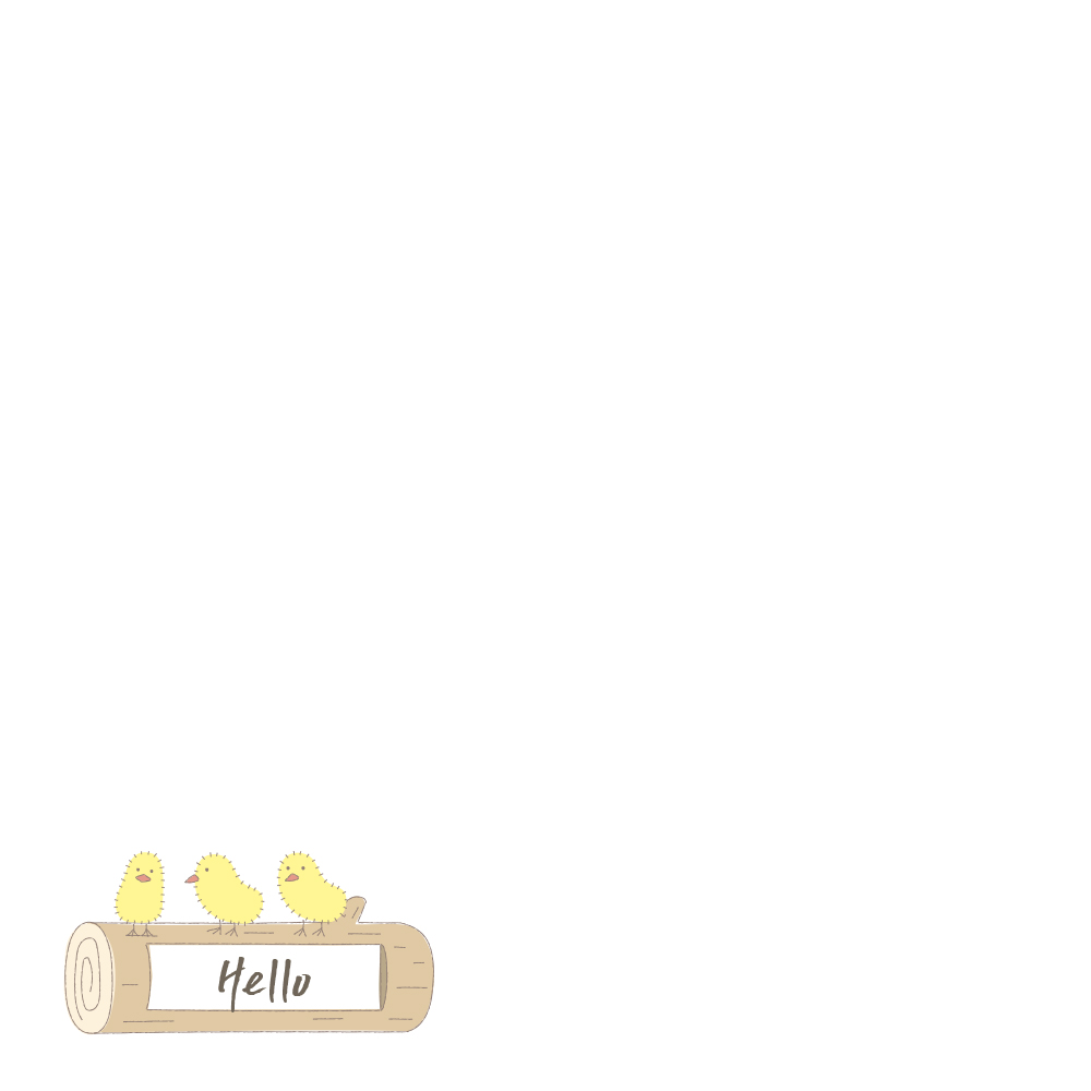 안녕 귀여운 아기새들아