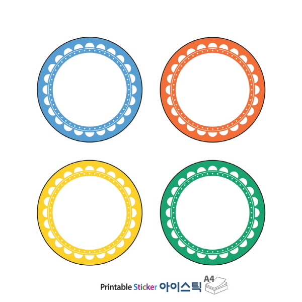 작은 동유럽풍 테두리