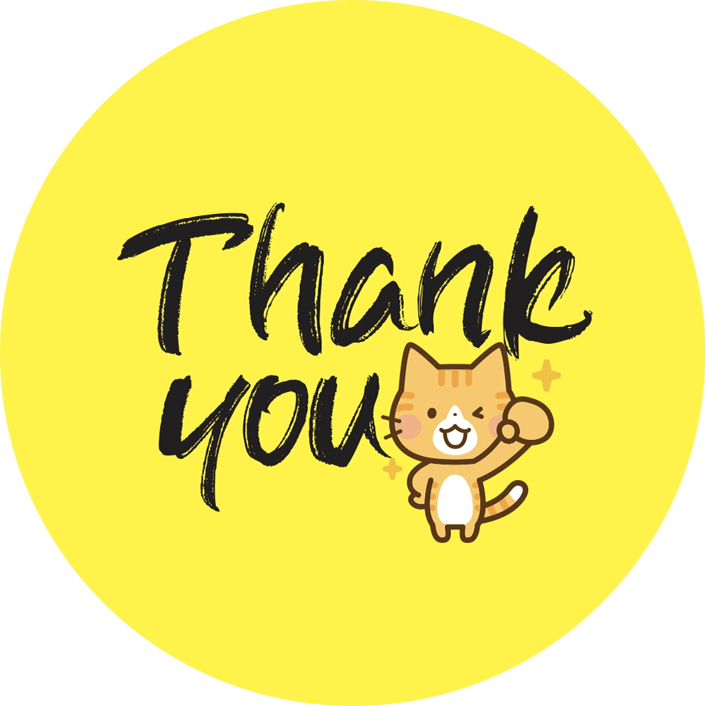 thank you(yellow bg)