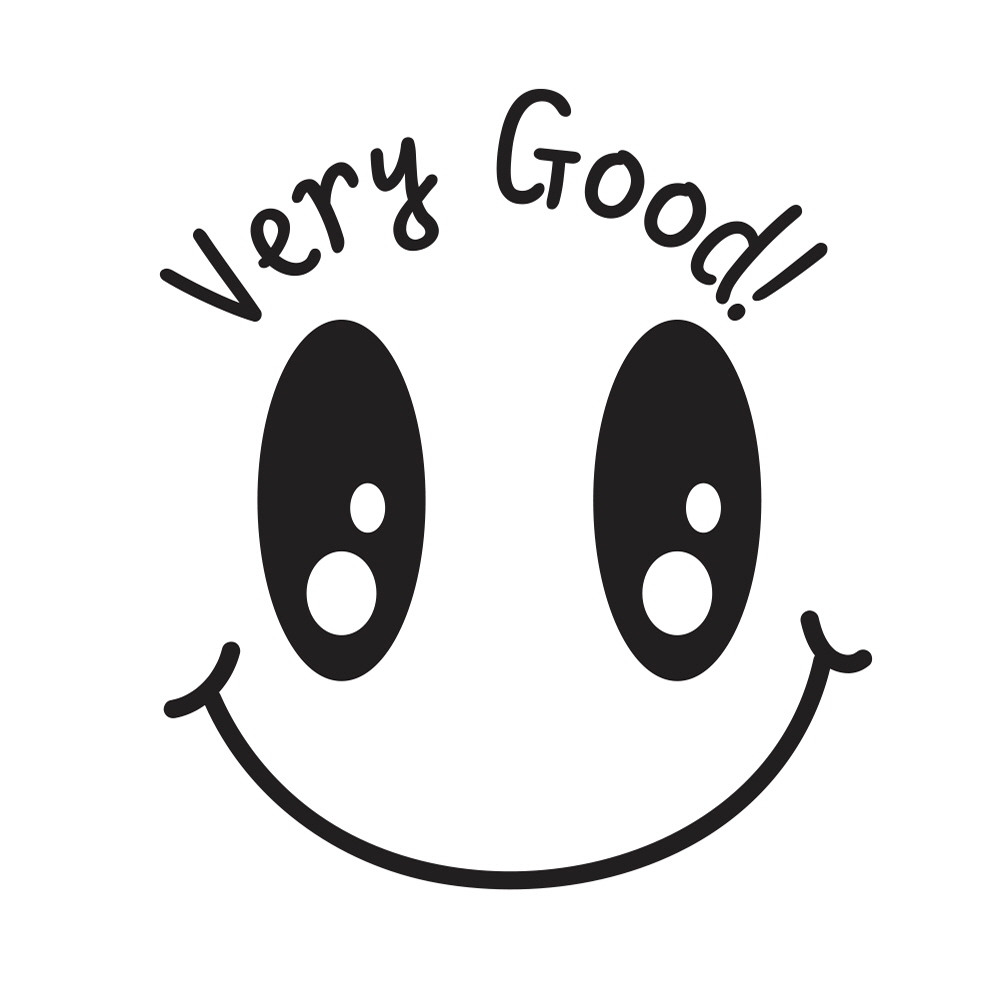 very good! 스마일(white)