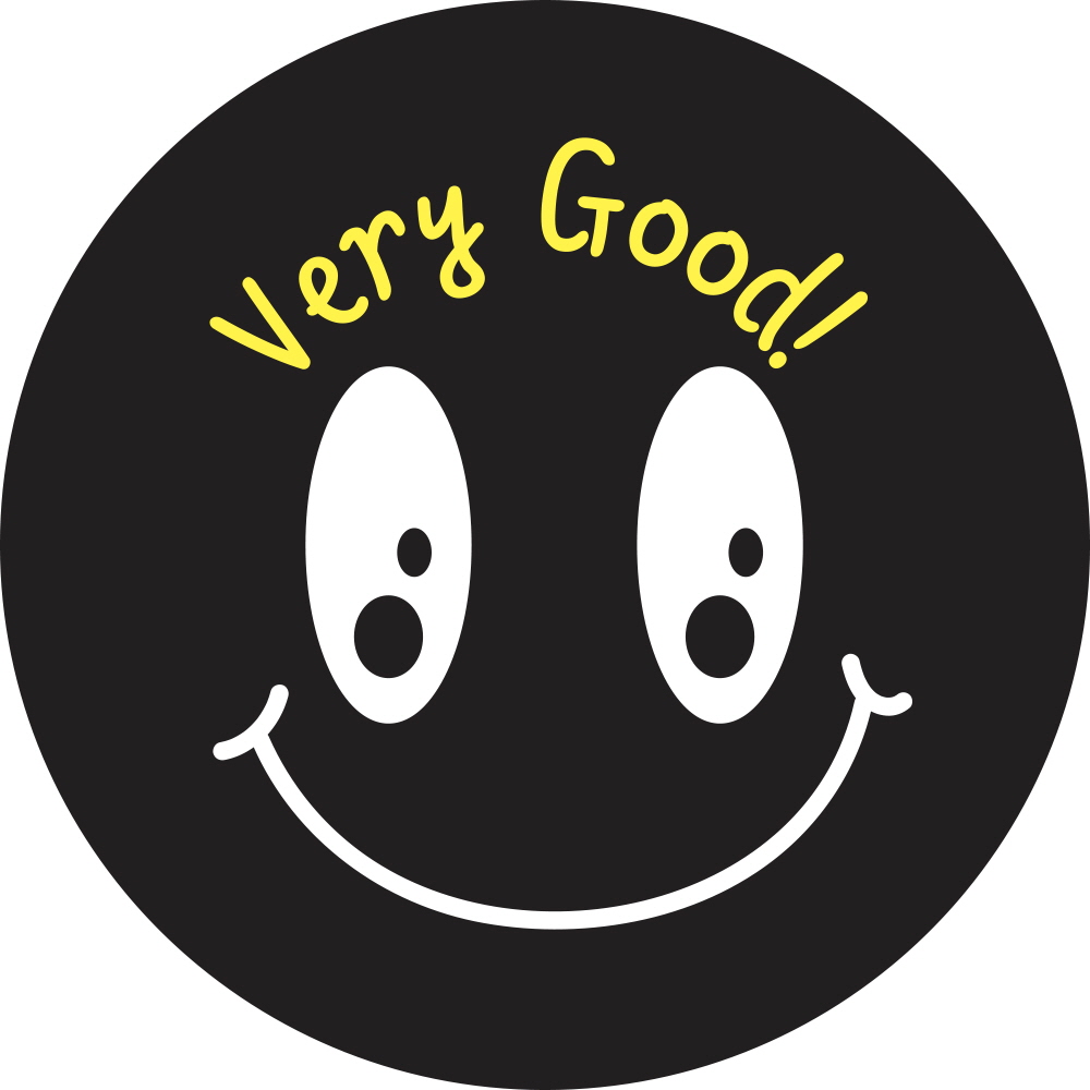 very good! 스마일(black)