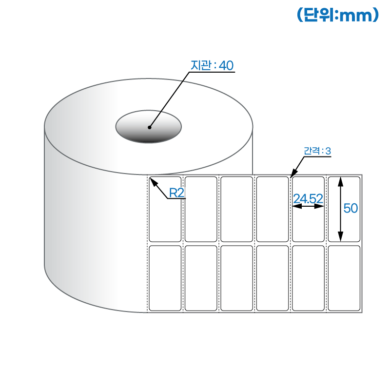 더롤라벨 RJ050025