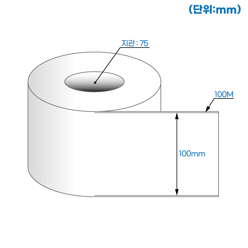 더 롤라벨 RL100F100DT (75지관)