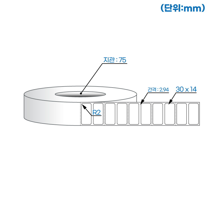 더롤라벨 RL3014DT