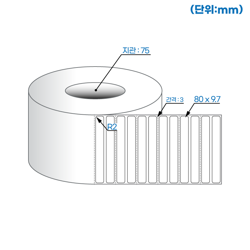 더롤라벨 RL8010DT