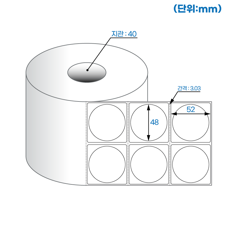 더롤라벨 RS048048DT