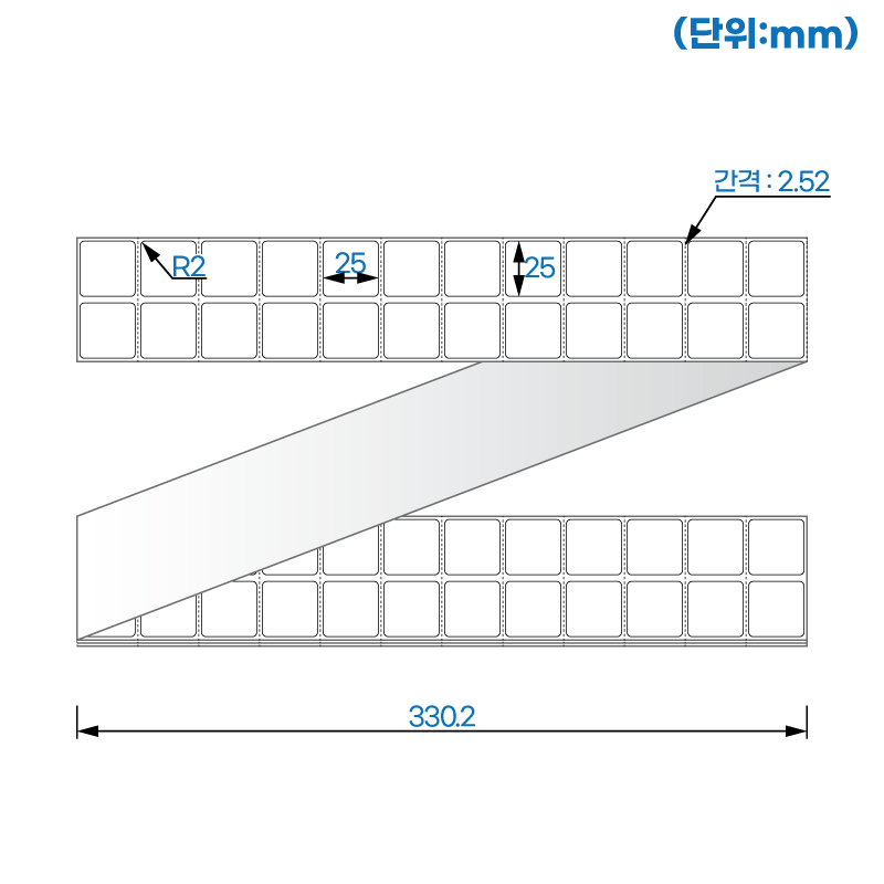 제트라벨 ZL025025LG